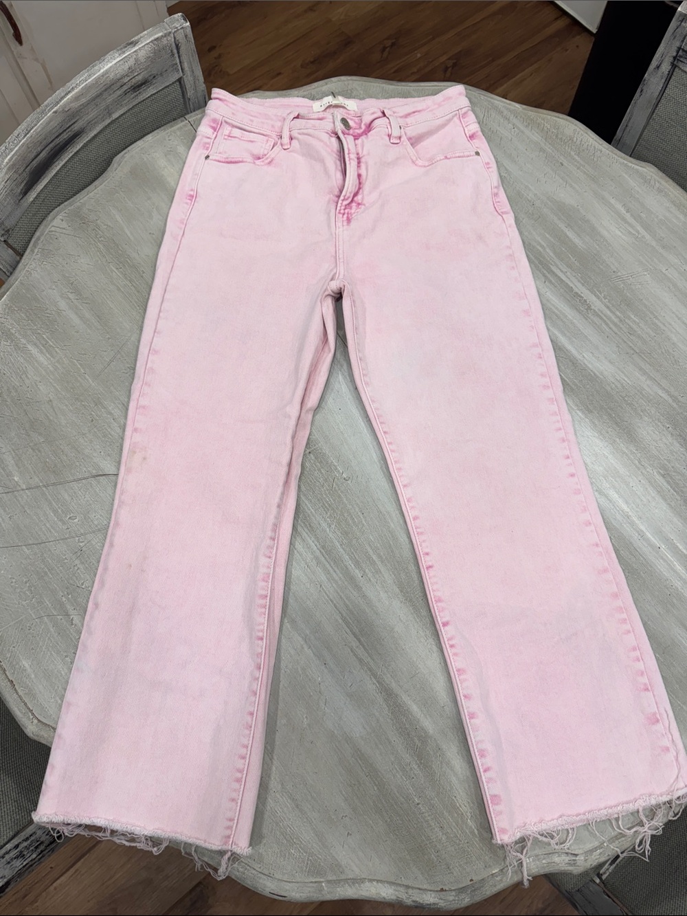 Risen Women's Pink High-Rise Jeans Size 9 - Picture 7 of 8